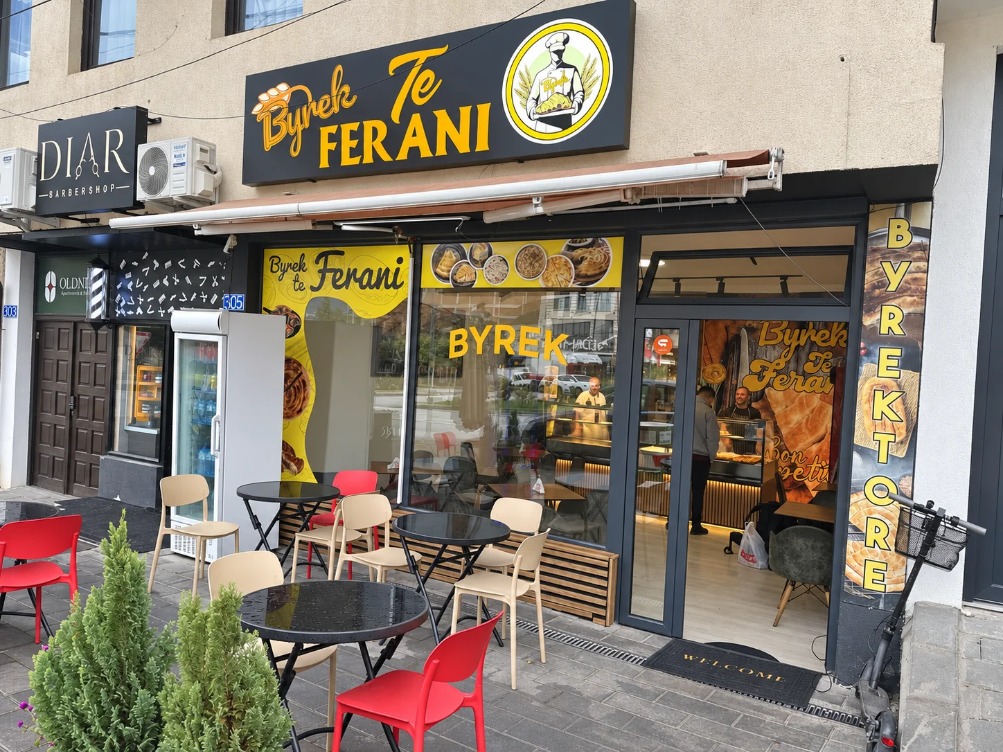 Hyrja e Byrek Te Ferani në Prizren